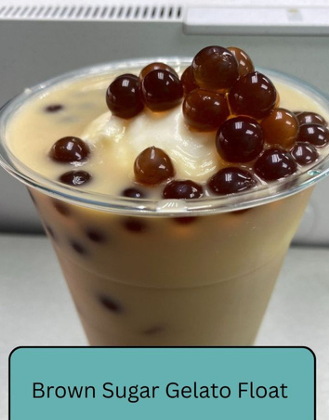 Brown Sugar Gelato Float